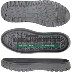 2765 TR р. 36-40 цв.Черный Подошва женская