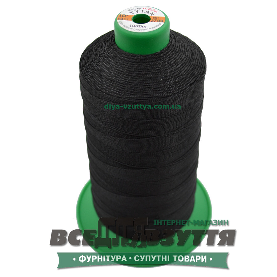 Нитки Tytan (ТИТАН) №10 Чорний