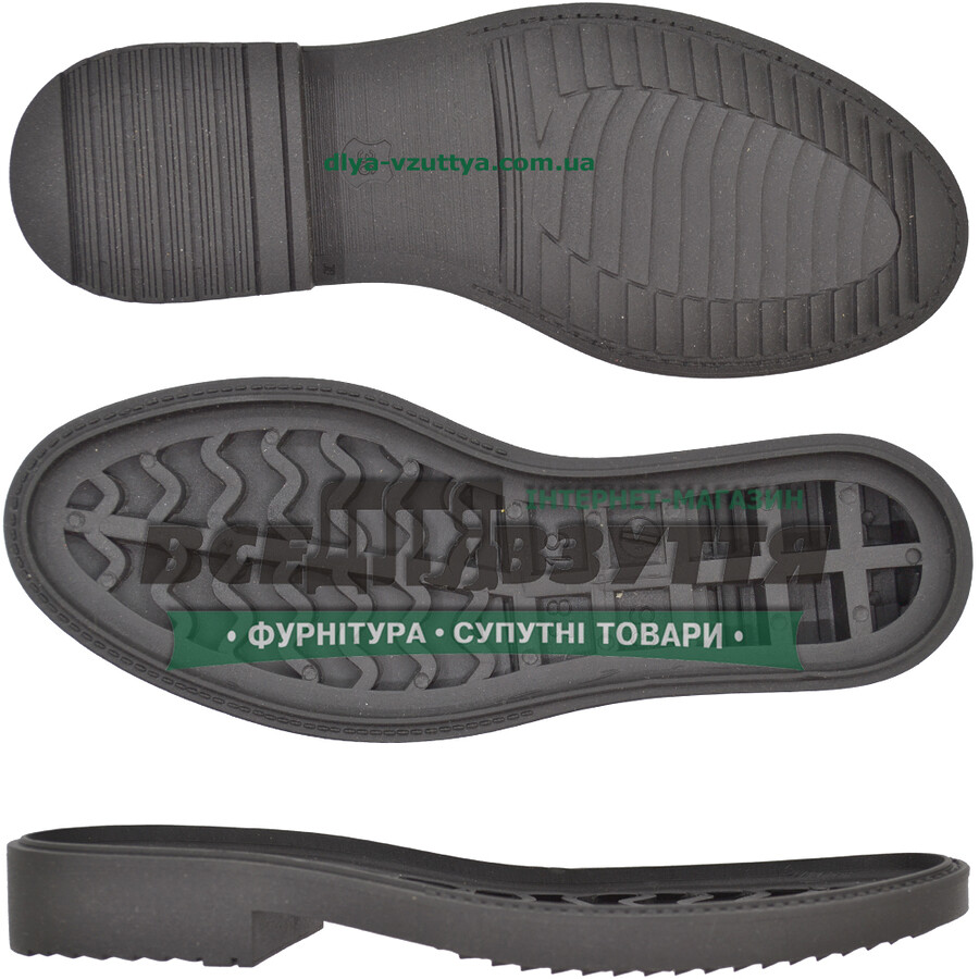 2819 TR р. 36-40 кіл-р. Чорний  Підошва жіноча