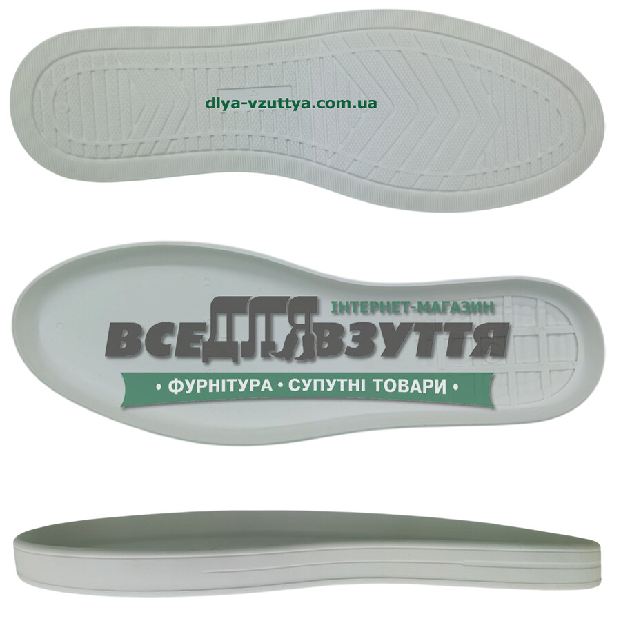 40109 TR р. 40-45  кіл-р. БІЛИЙ / Підошва чоловіча