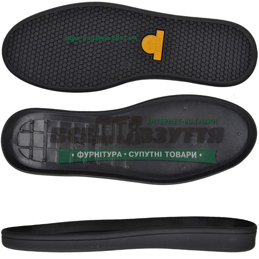 4802 TR цв. ЧЕРНЫЙ р.40-45 Подошва мужская