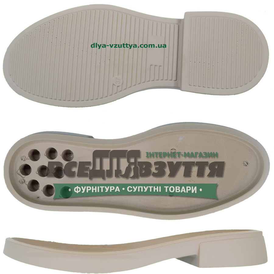 70144 PU р. 36-40 цв.БЕЖЕВЫЙ Подошва женская