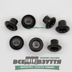 Блочка под шнурок Ø 4,5 мм (3503) цв. Черный