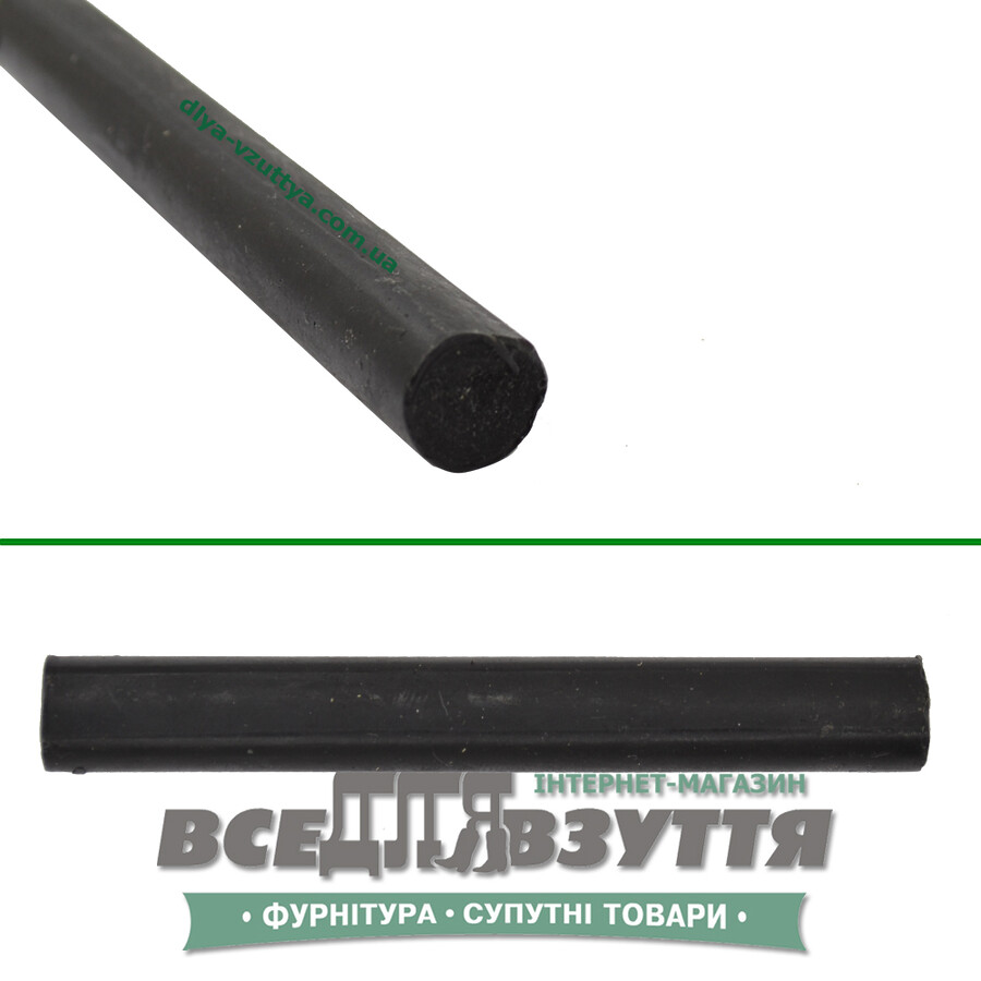 Карандаш-воск для кожи (Украина) цв. Черный