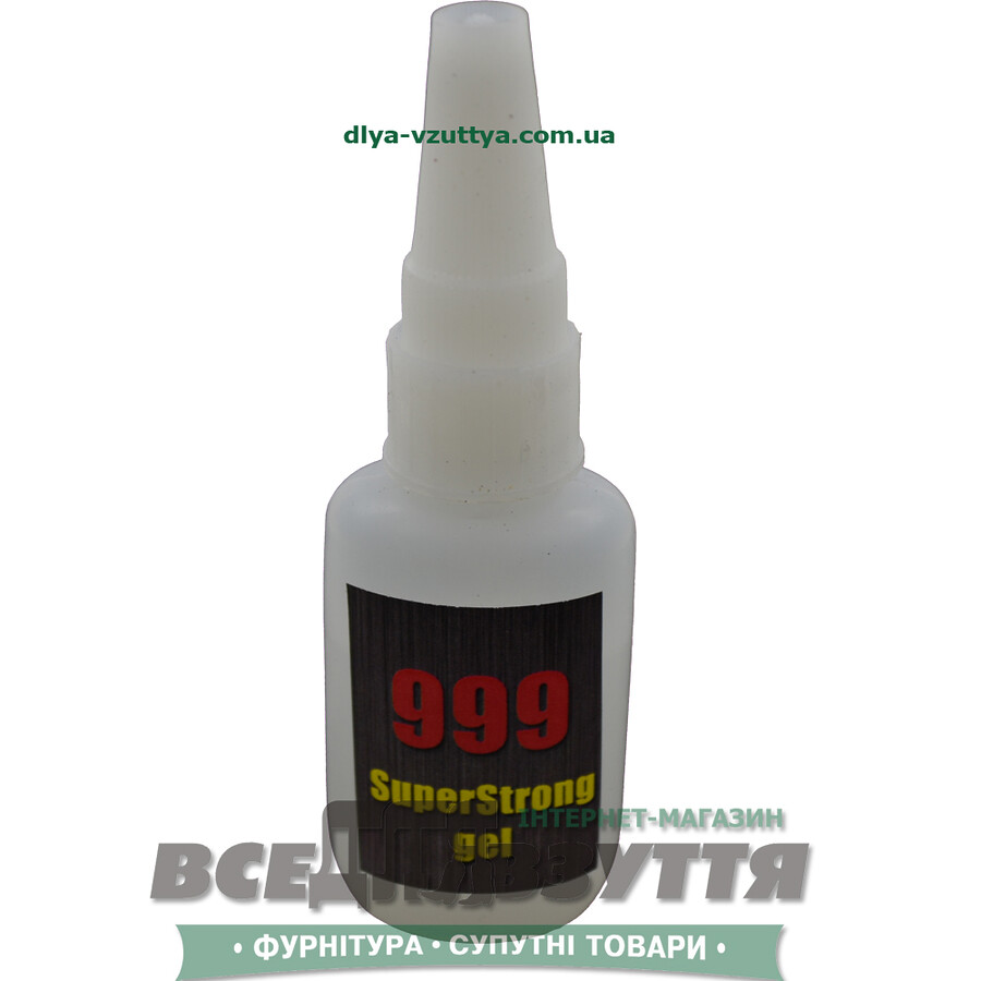 Супер-клей-гель "SUPER STRONG 999" (20g)