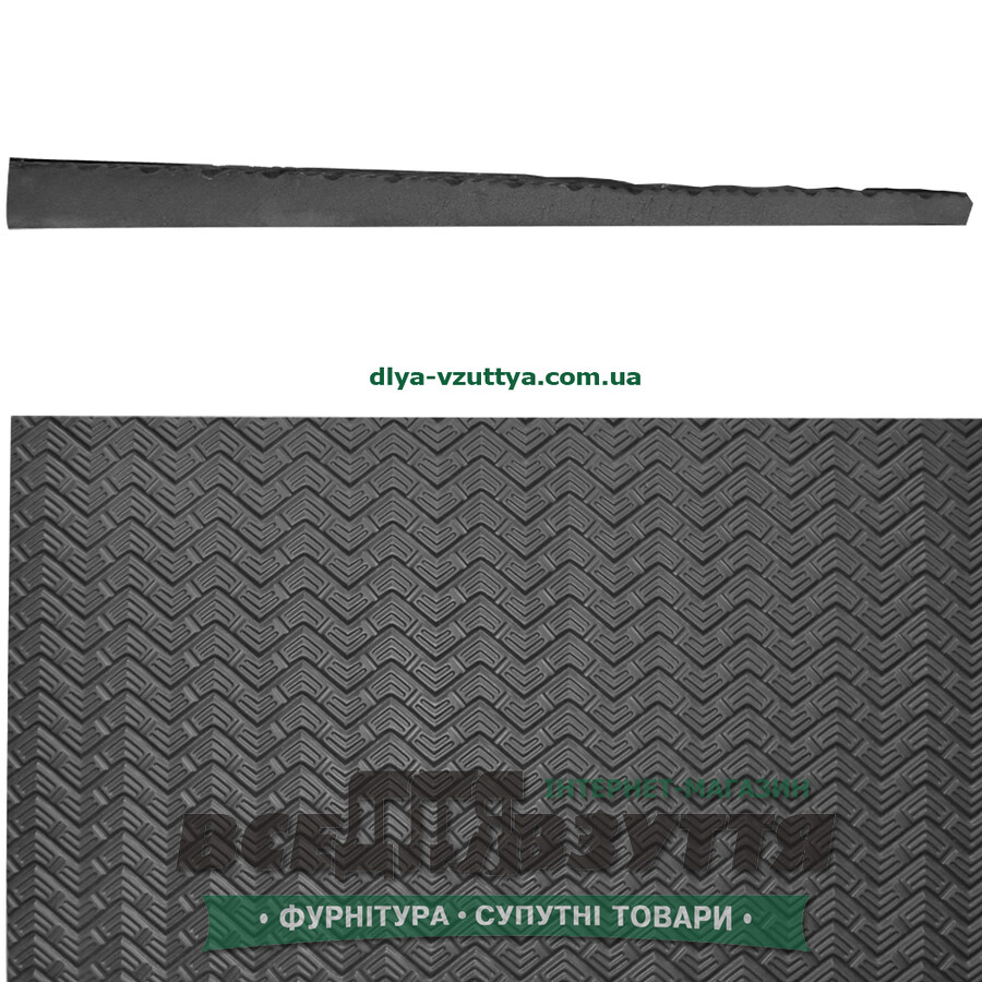 Косяк Рис.3118 на УГГИ Чорний. 11/20мм*300*300 Качество А