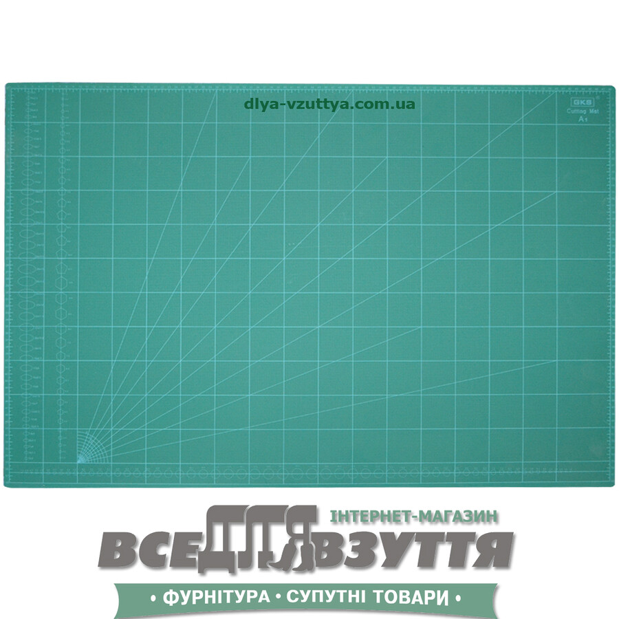 Коврик для раскройки кожі и ткани двухсторонний А1