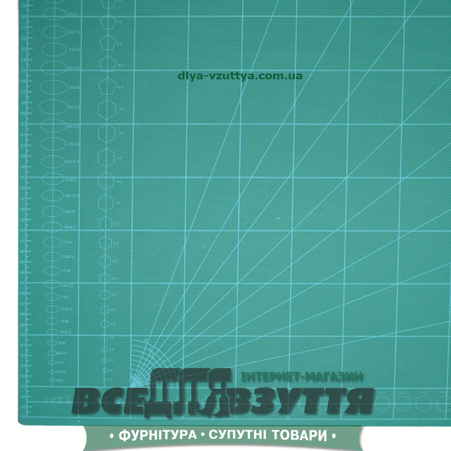 Коврик для раскройки кожі и ткани двухсторонний А1