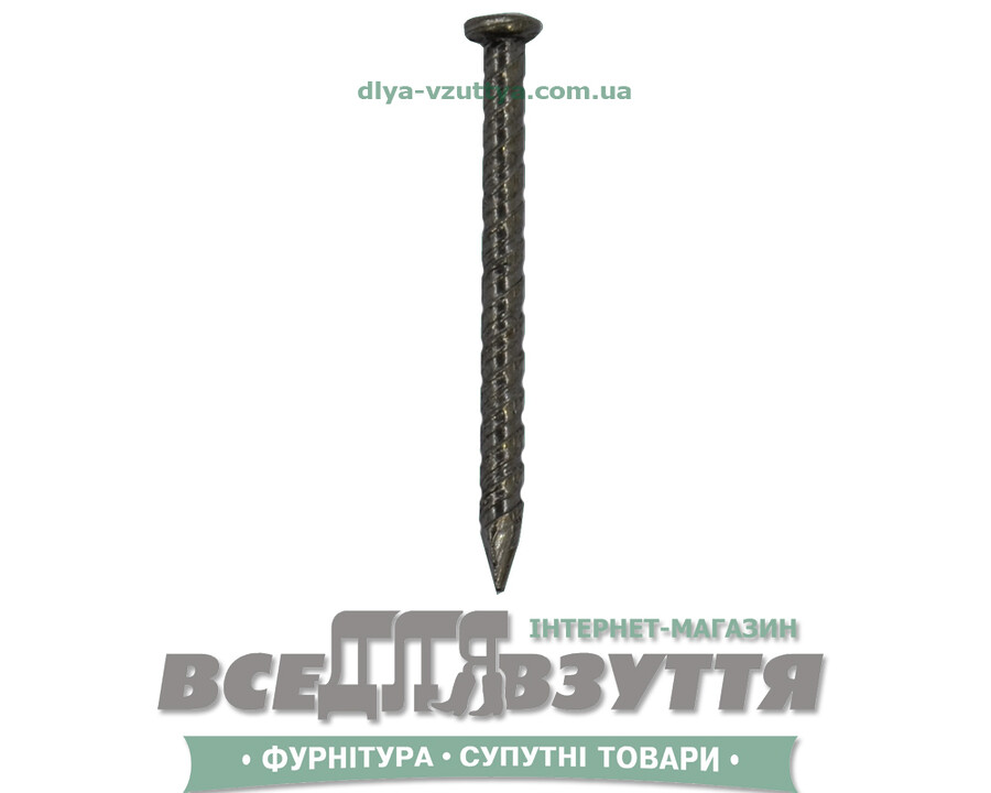 Гвозди винтовые КВО для ремонта обуви(100г) 14-30мм