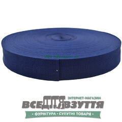 Лента ременная 40мм цв. Синий