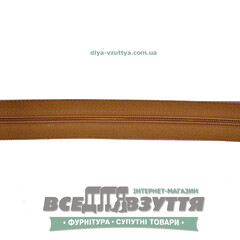 Молния обувная Т6 (№5)(метражная) Рыжая