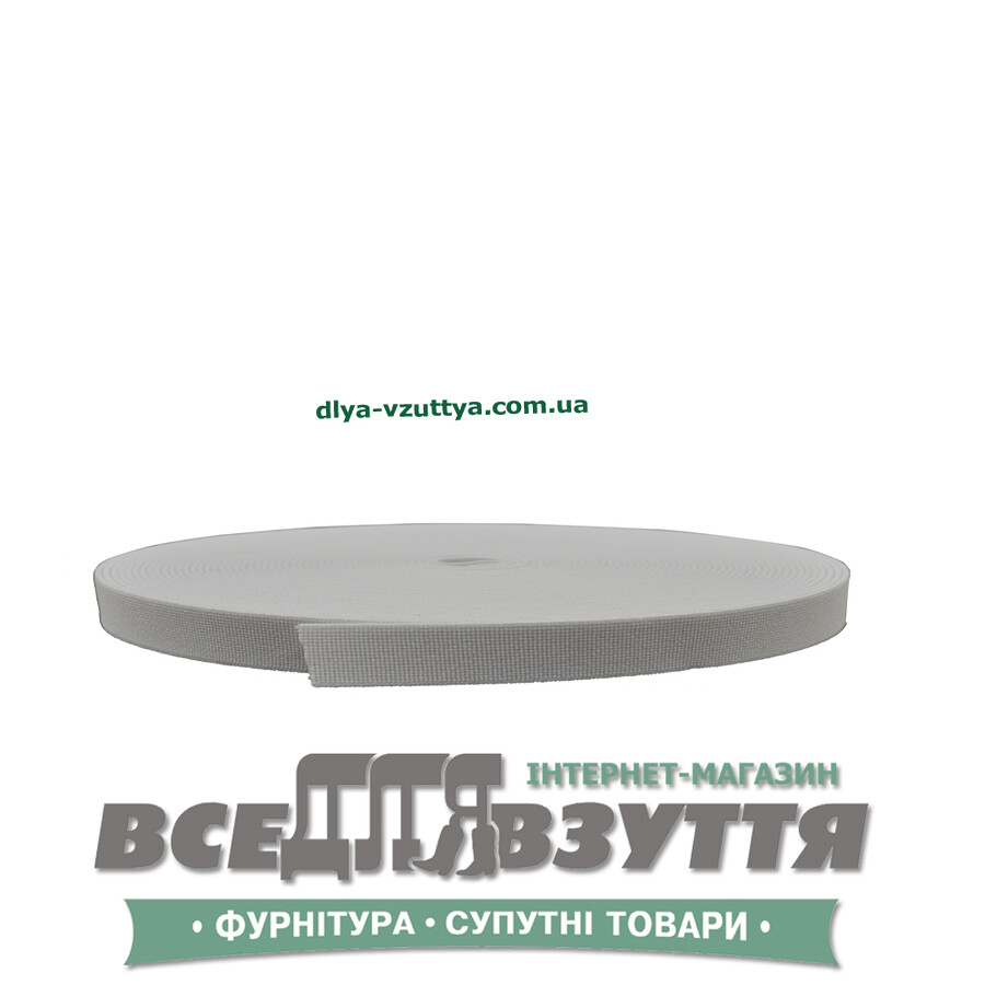 Резинка башмачная кіл-р. Белий 15мм