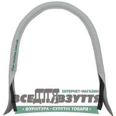 Ручки кожаные на сумку (59см)  цв. Белый