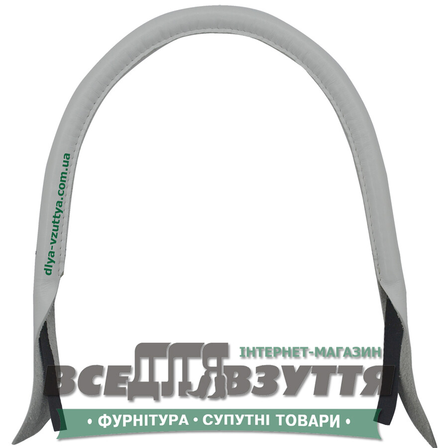 Ручки кожаные на сумку (59см)  цв. Белый