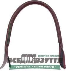 Ручки кожаные на сумку (59см)  цв. Бордовый