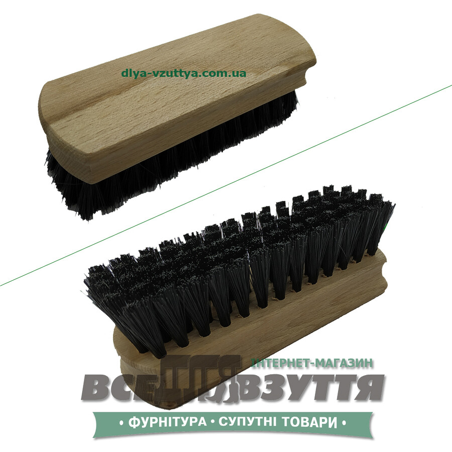 Щетка для чистки обуви-одежды 120мм