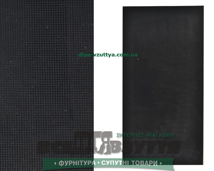 EXTRA LUX 6х200х400 чорний/сітка / Поліуретан