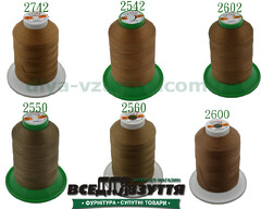 Нитки Tytan (ТИТАН) №40, 1000м Светло-коричневый