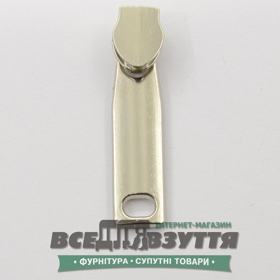 Замок-бегунок на СУМКУ №7 (Турция) (31014) Хром